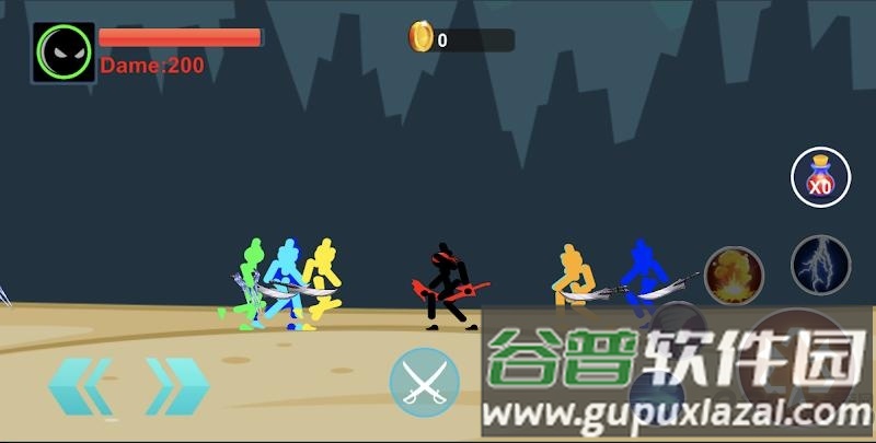 火柴人格斗不朽战士手机版截图1