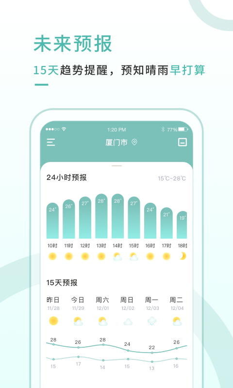彩虹天气预报(准确率最高的天气预报软件) 安卓版截图4