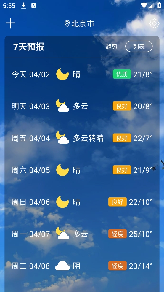 老人天气预报截图1