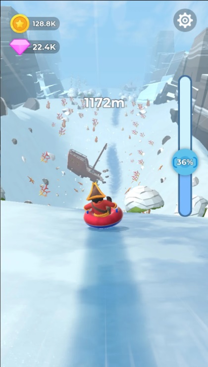 雪橇冲浪者手游(Sled Surfers)截图1