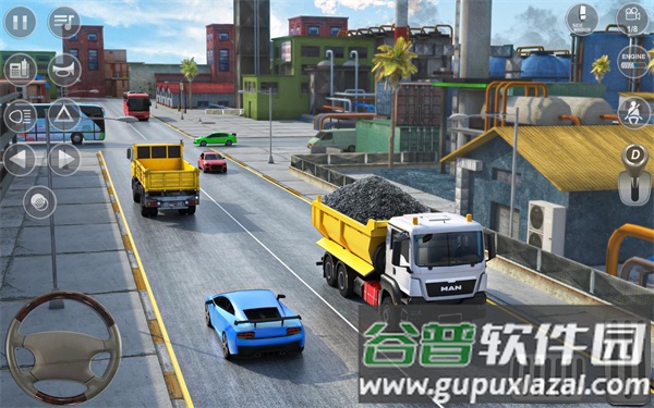 城市货车驾驶模拟City Cargo Truck Driving截图1