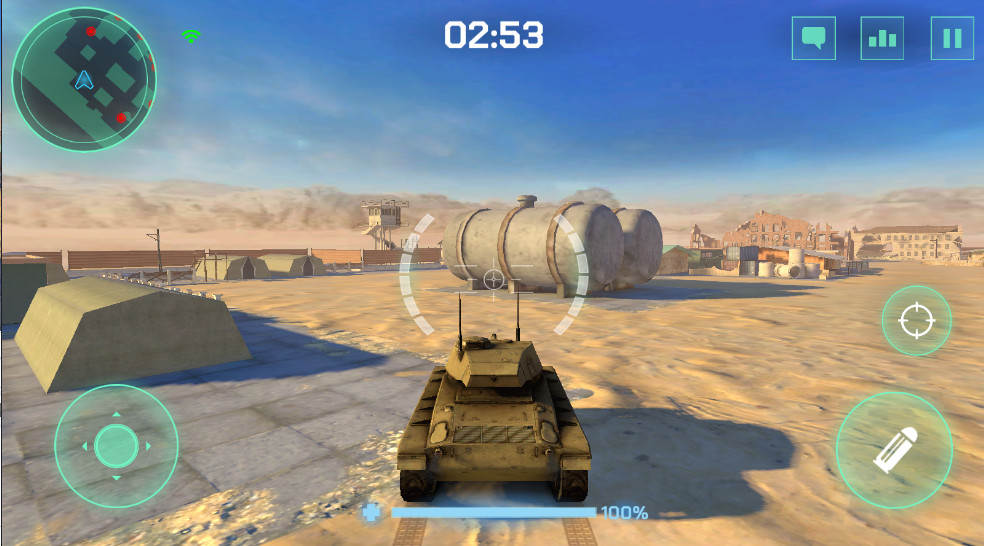 战争机器坦克大战最新版本(War Machines Tanks)截图2