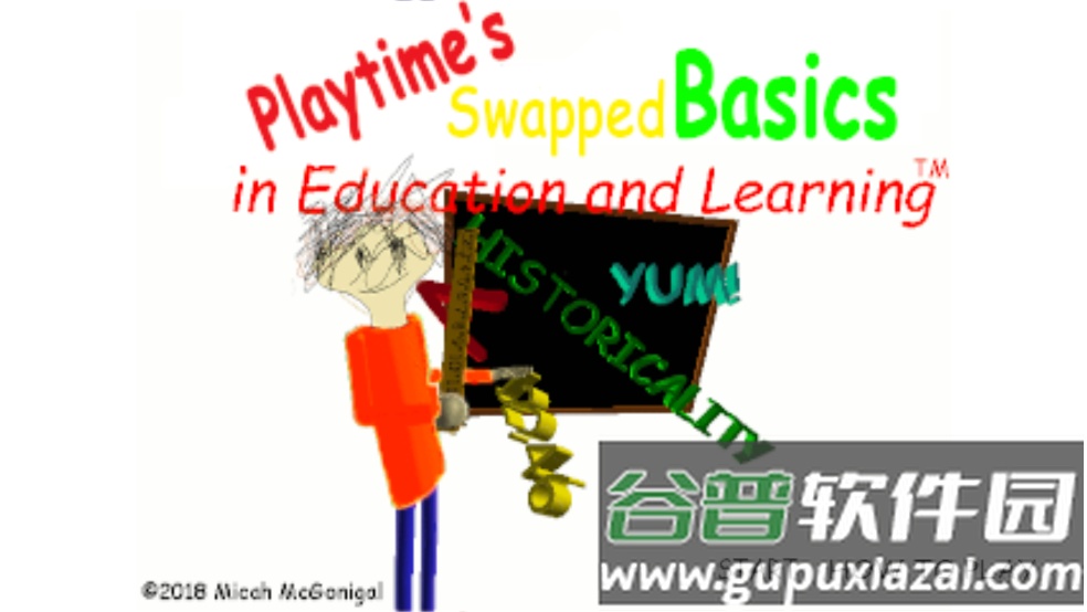 恐怖的数学老师游戏(Playtime Swapped With Baldi)截图2