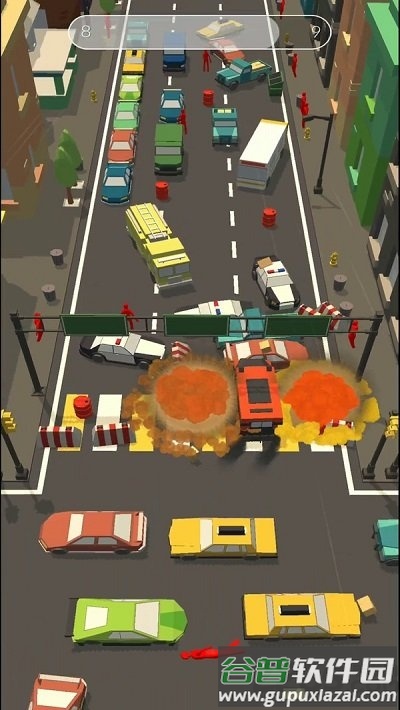障碍道路碰撞3d正式版截图1