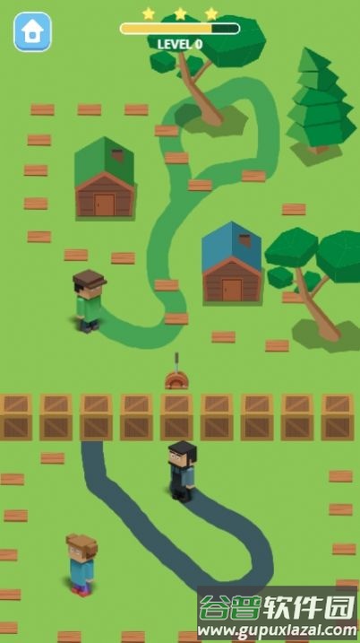 画一条线回家Draw To Go Home - Draw a line游戏截图1