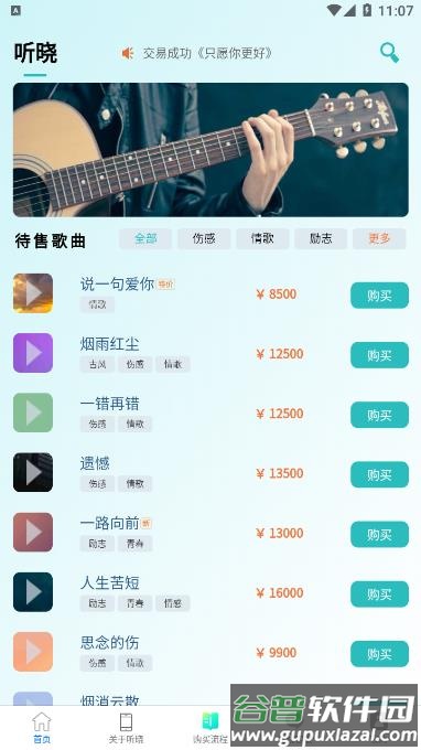 听晓音乐app截图2