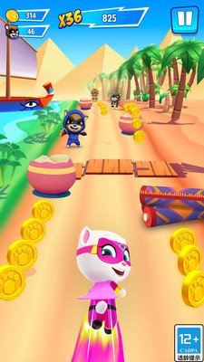 汤姆猫英雄跑酷无限金币版 安卓版截图2