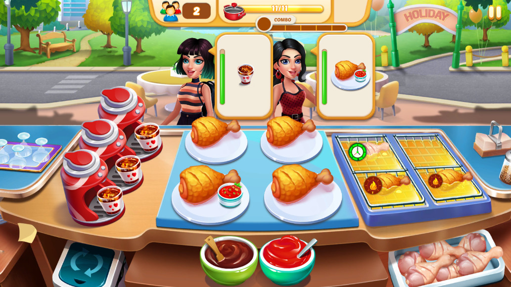 美食节烹饪游戏无限金币钻石版截图3