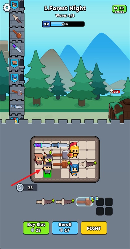 背包塔防安卓版(Backpack Tower Defense)截图2