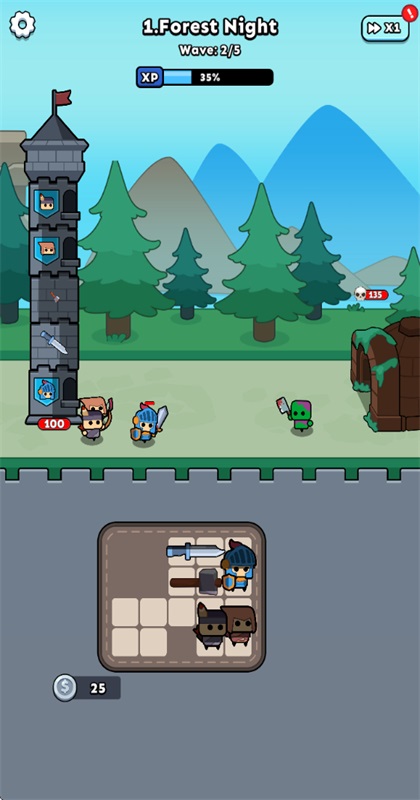 背包塔防安卓版(Backpack Tower Defense)截图3