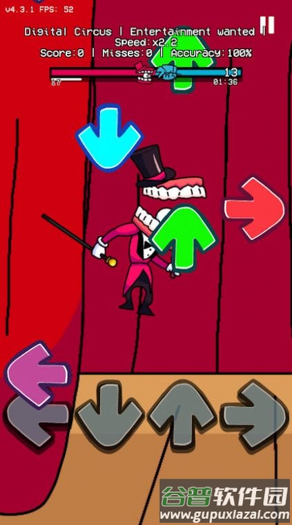 FNF电路模组游戏(FNF Circus)截图3