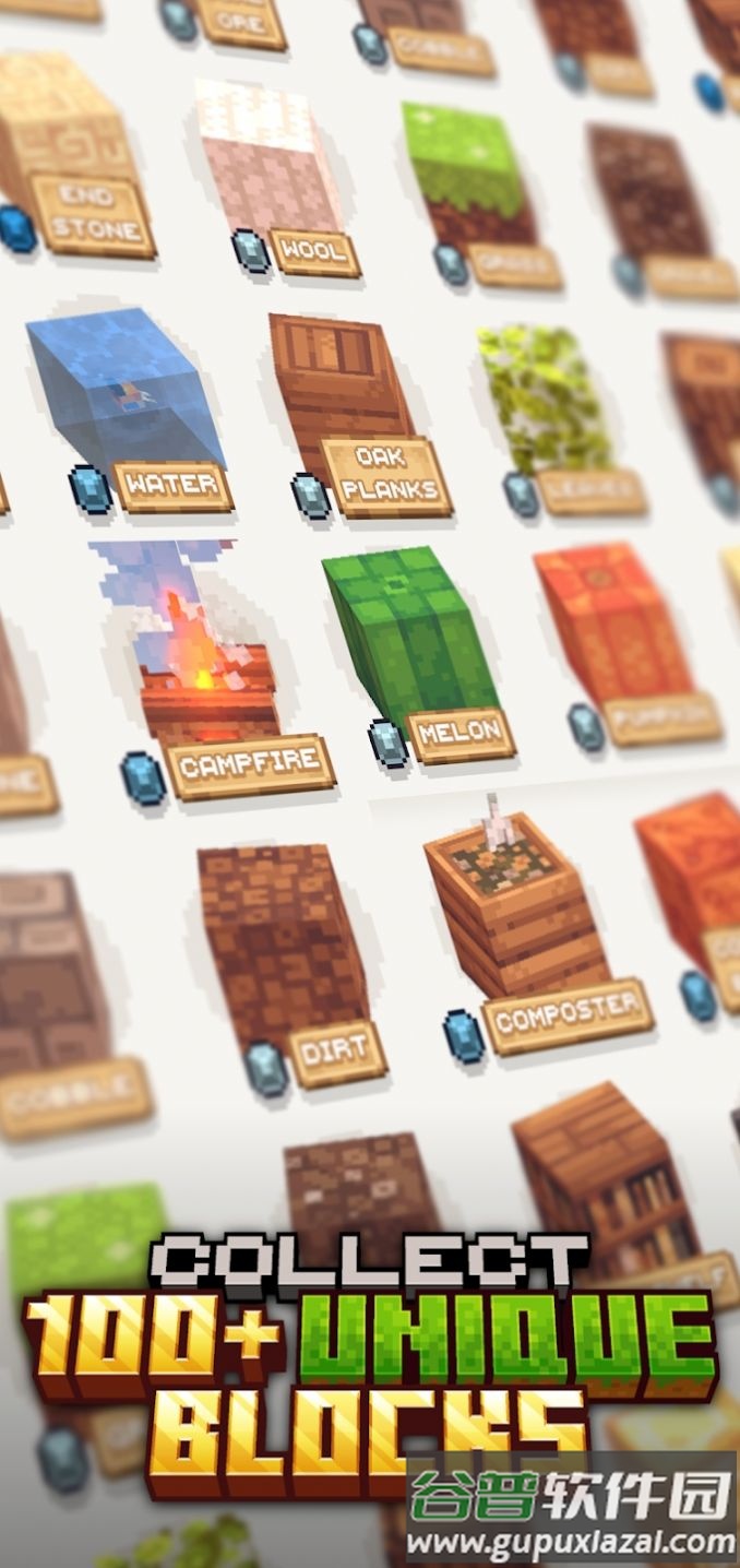 我的世界方块解谜游戏(Piston Puzzle: Craft World)截图1