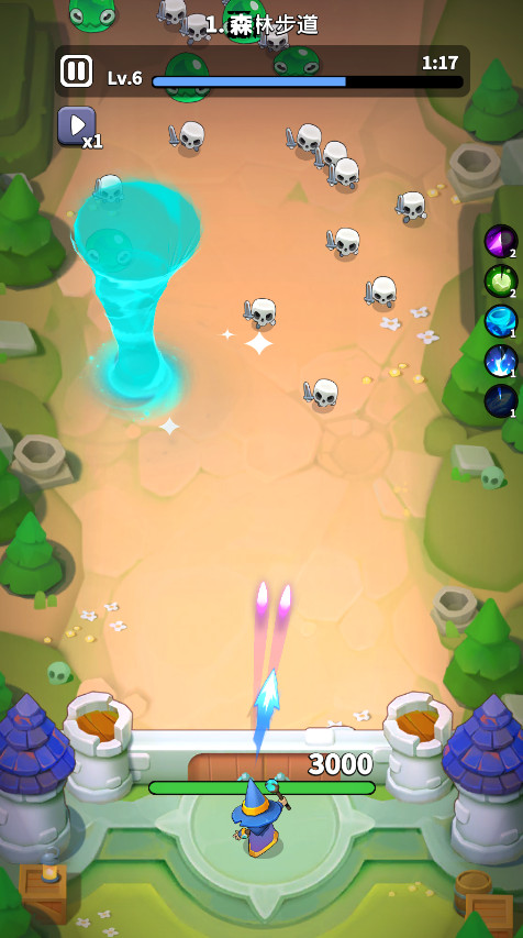 魔法生存最新版(Archmagic survivors TD)截图1