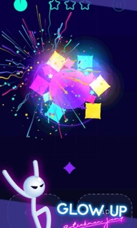 火柴人炫光跳跃手机版截图2