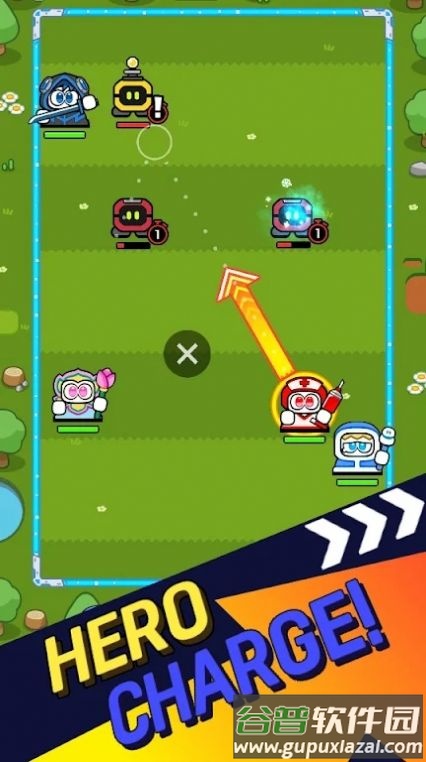 翻转英雄弹弓射击slingshot.io截图1