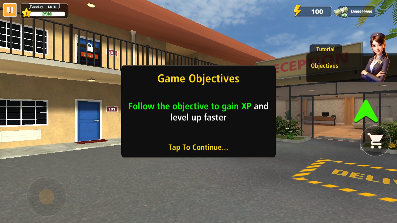 汽车旅馆模拟器内置菜单最新版(Supermarket Motel Simulator)截图2