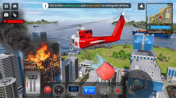 消防车消防小队手游(Fire Truck Firefighter)截图1