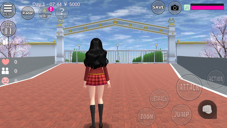 樱花校园模拟器最新版本(SAKURA SchoolSimulator)截图2