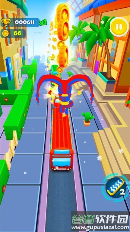 马戏团飞人跑酷Circus Pomni Runner截图2