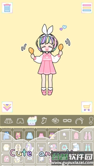 粉彩女孩中文长大版