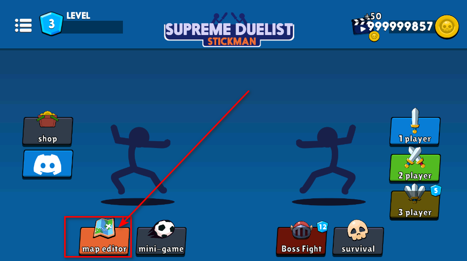 至尊决斗者火柴人无限金币版(Supreme Duelist Stickman)
