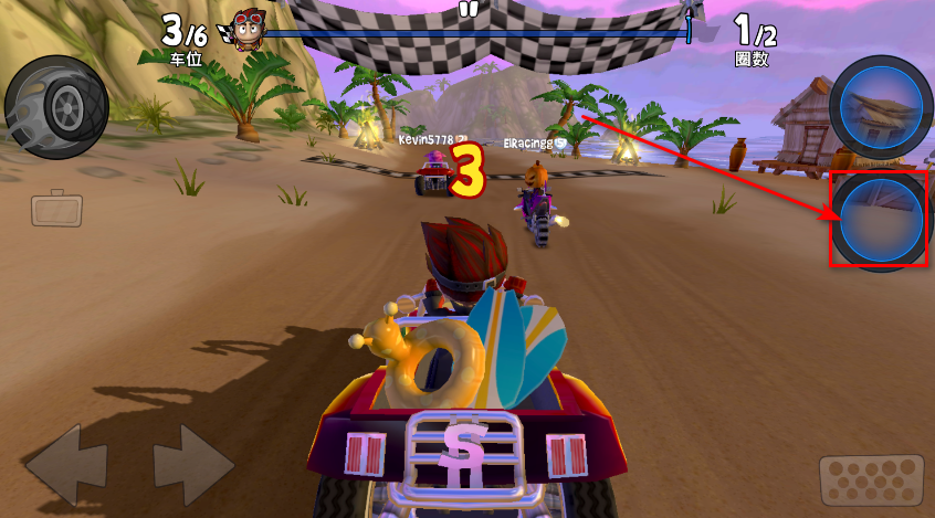 沙滩车竞速2最新版本 沙滩车竞速2最新版本(Beach Buggy Racing 2)