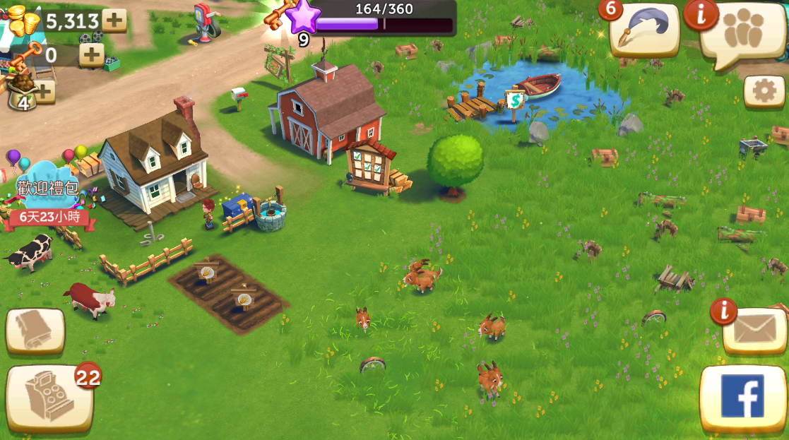 开心农场2乡村度假中文版 开心农场2乡村度假中文版(FarmVille 2)