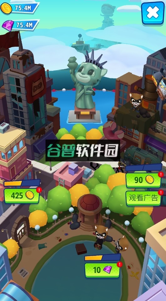 汤姆猫英雄跑酷无限金币无限钻石版截图3