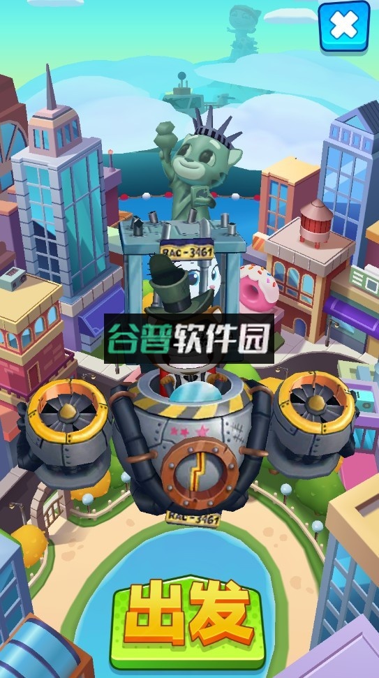 汤姆猫英雄跑酷无限金币无限钻石版截图4
