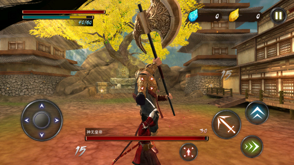 忍者武士隆无敌版截图2