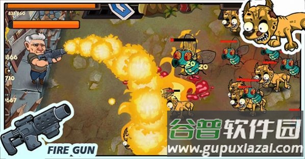 僵尸防御僵尸射击游戏(Zombie)截图1