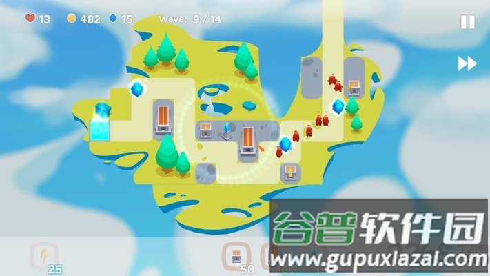 天空塔防游戏截图2
