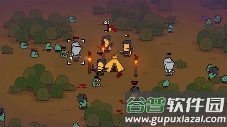 僵尸隆隆防御战官方下载安装(ZOMBIE RUMBLE)截图1