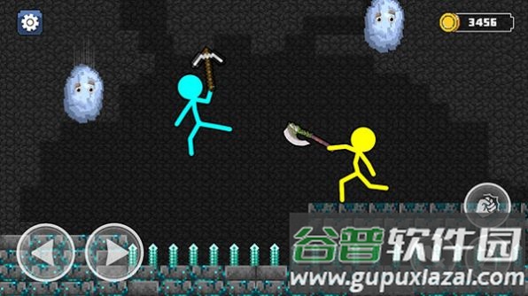 火柴人工艺格斗游戏(Stickman Craft Fighting Game)截图3