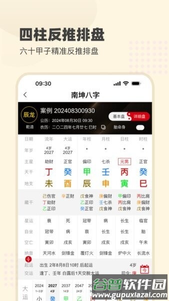 南坤八字排盘(免费版)截图3