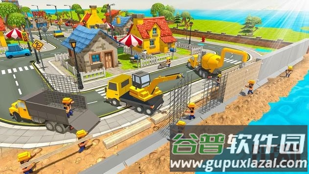 江边界施工游戏截图2