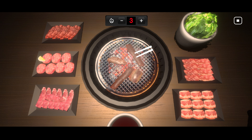 烤肉模拟器中文版(Yakiniku)截图2