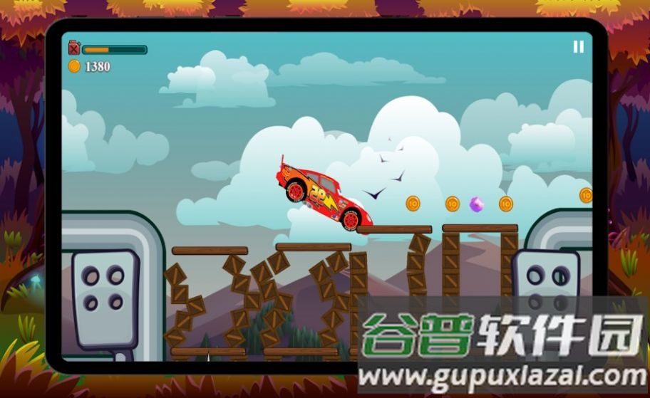 终极的山地跑车游戏(Fulger McQueen and the frends)截图3