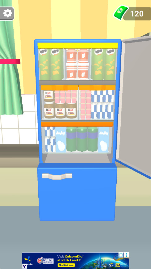 冰箱陈列师最新版本(Fill The Fridge)截图3
