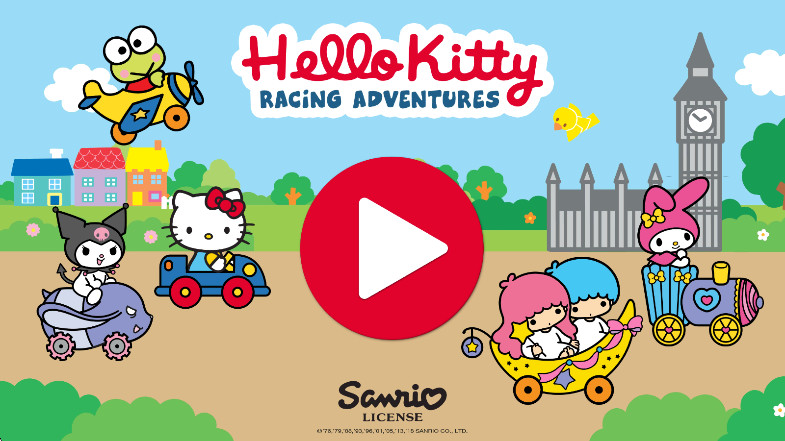 凯蒂猫飞行冒险正版(Hello Kitty Racing)截图1