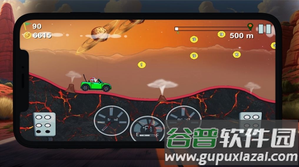 小丑的山地车游戏(Clown Hill Racing)截图3