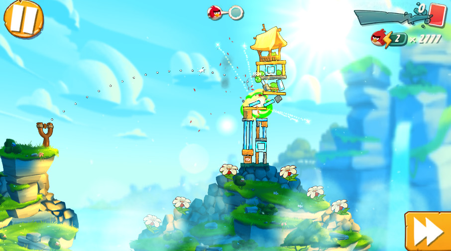 愤怒的小鸟2无限钻石无限黑珍珠(Angry Birds 2)截图2