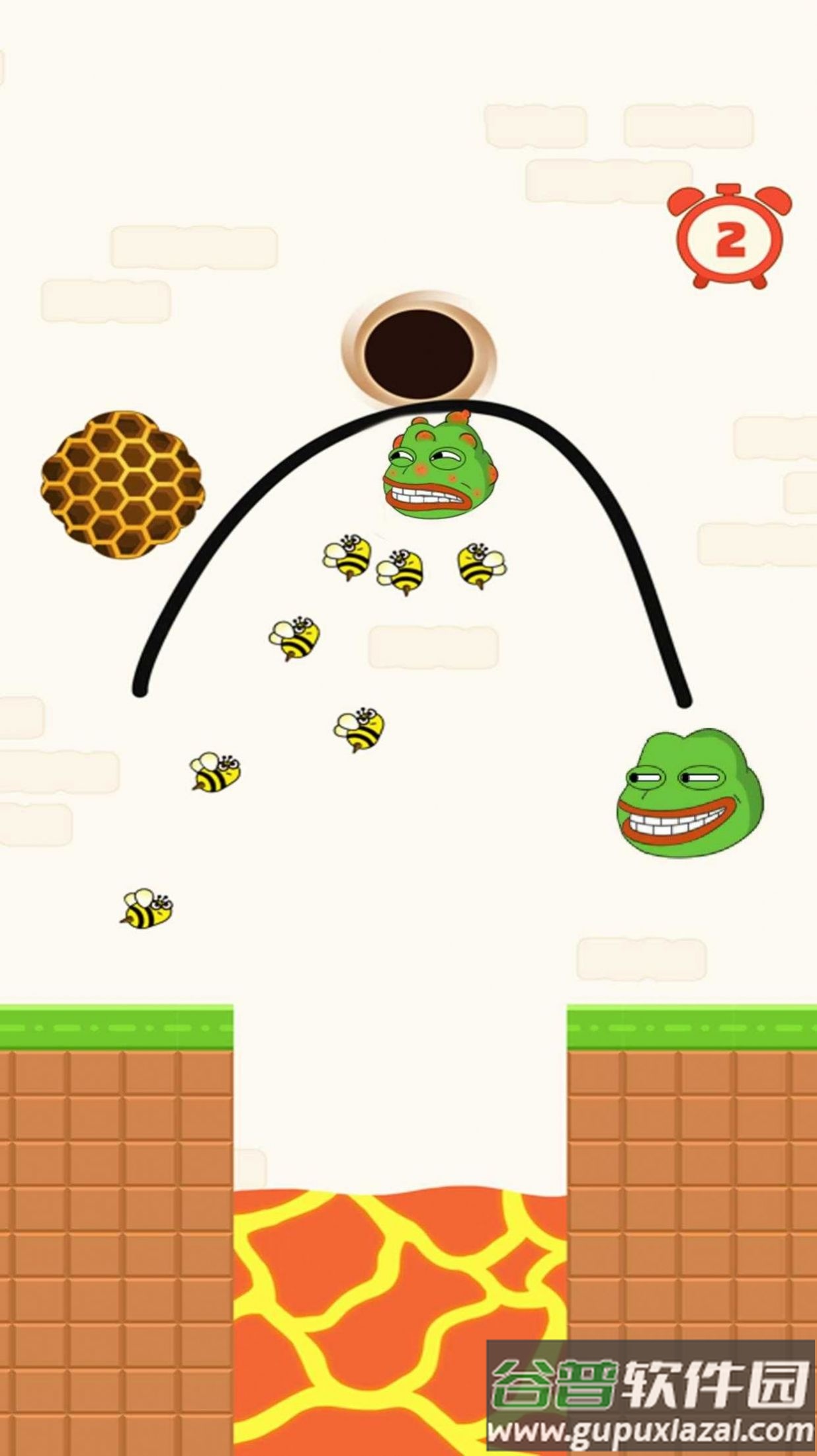 佩佩救援画2游戏下载安装(Pepe Rescue - Draw 2 Save)截图1