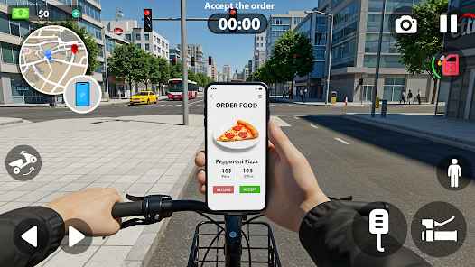 外卖骑手生活模拟器游戏(Delivery Rider Life Simulator)截图5