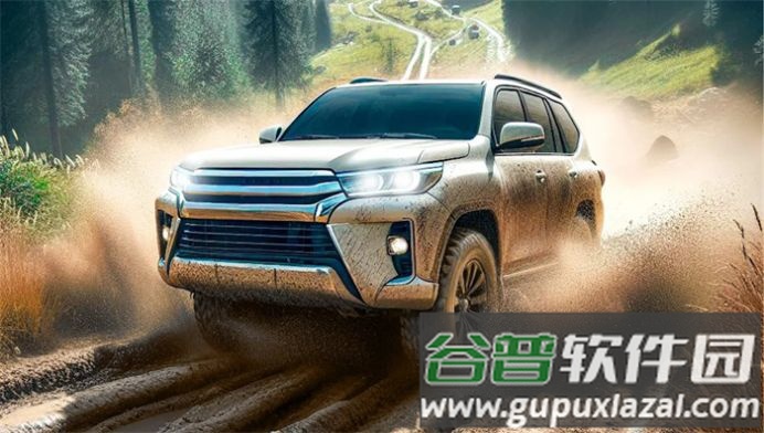 森林吉普车越野驾驶游戏(Jeep driving offroad car game)截图1