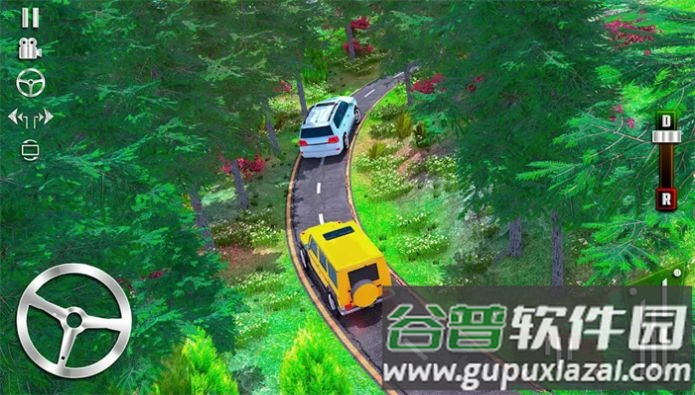 森林吉普车越野驾驶游戏(Jeep driving offroad car game)截图2