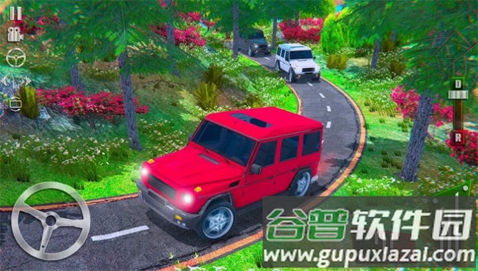 森林吉普车越野驾驶游戏(Jeep driving offroad car game)截图3