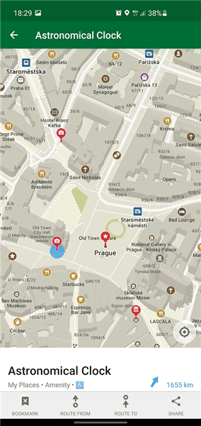 Organic Maps app截图1