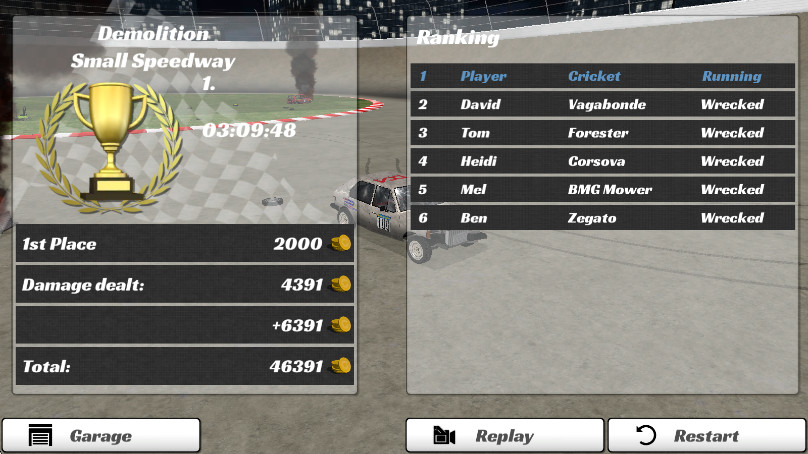 冲撞赛车3手机版(Demolition Derby 3)截图1
