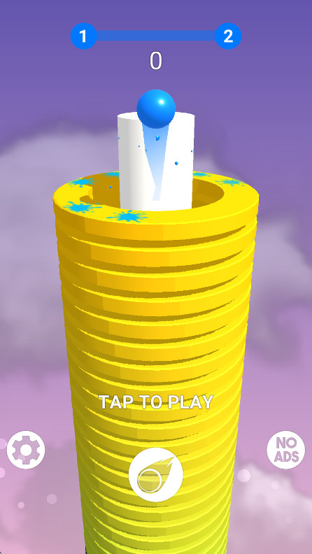 堆栈球小游戏(Stack Ball)截图2